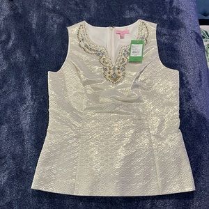 NWT. Lilly Pulitzer terrace top. Size 6.